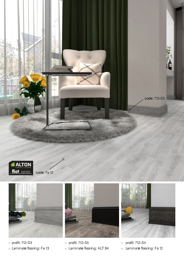 قرنیز کلاسیک ۱۲ سانت چوب پلاست آلتون